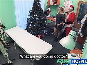FakeHospital doc Santa cums twice this yr