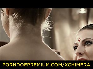 xCHIMERA mischievous anal invasion orgy with red-hot female dom virgin smooch